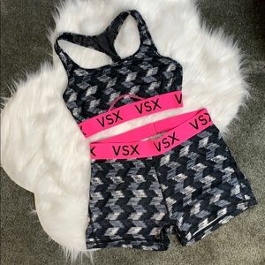 VICTORIAS SECRET MATCHING WORKOUT SET VSX